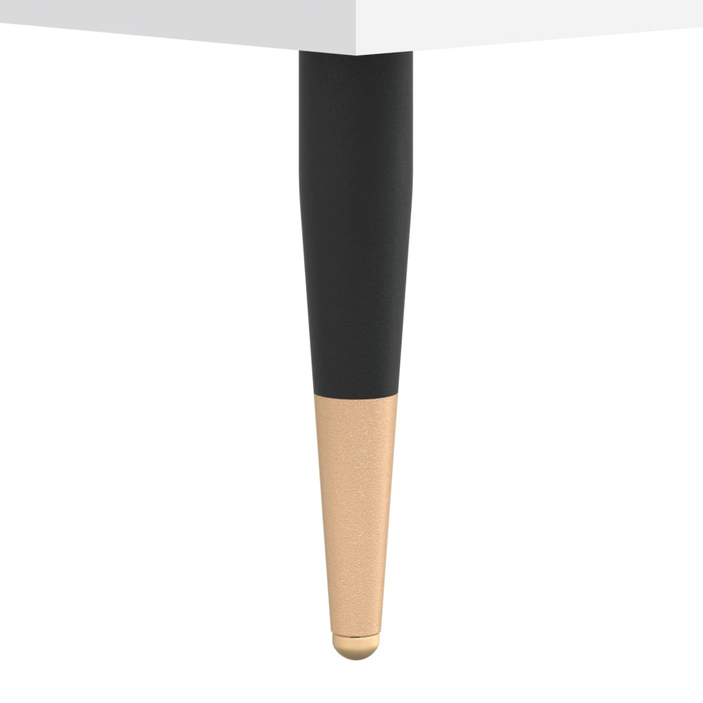 vidaXL Shoe Bench White 102x35x55 cm Engineered Wood