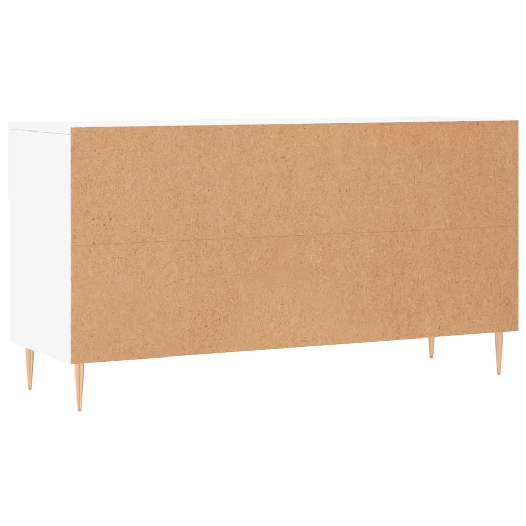 vidaXL Shoe Bench White 102x35x55 cm Engineered Wood