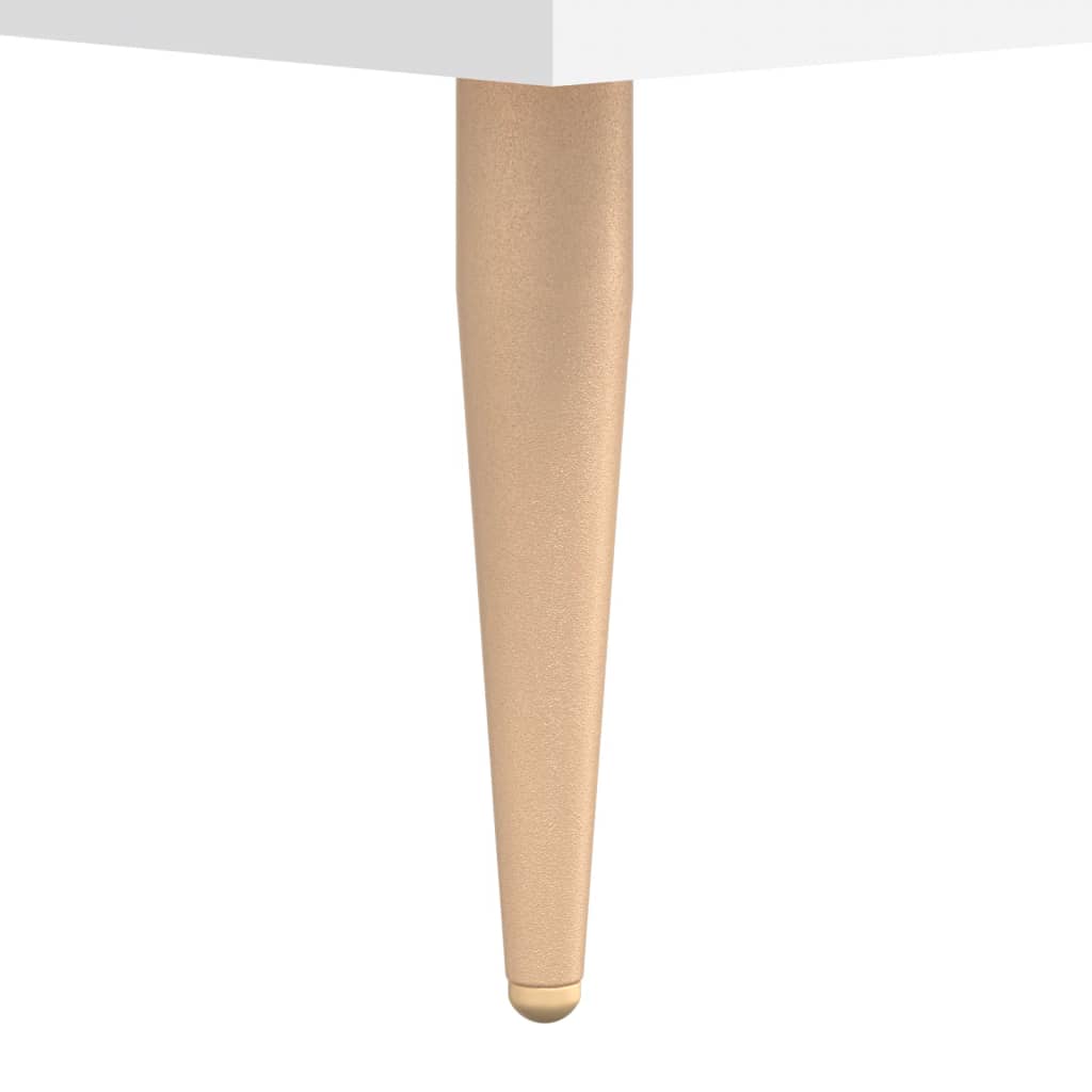 vidaXL Shoe Bench White 102x35x55 cm Engineered Wood