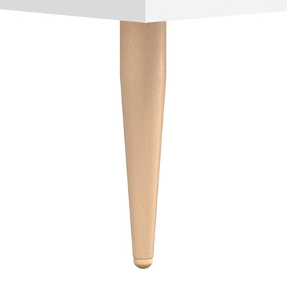 vidaXL Shoe Bench White 102x35x55 cm Engineered Wood