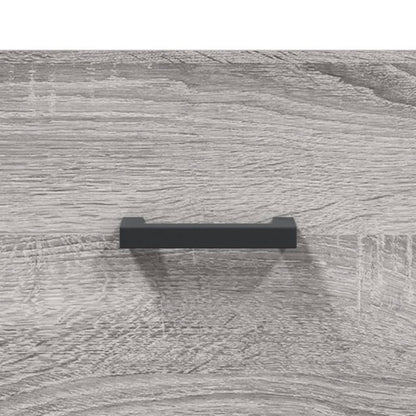 vidaXL Shoe Bench Grey Sonoma 102x35x55 cm Engineered Wood