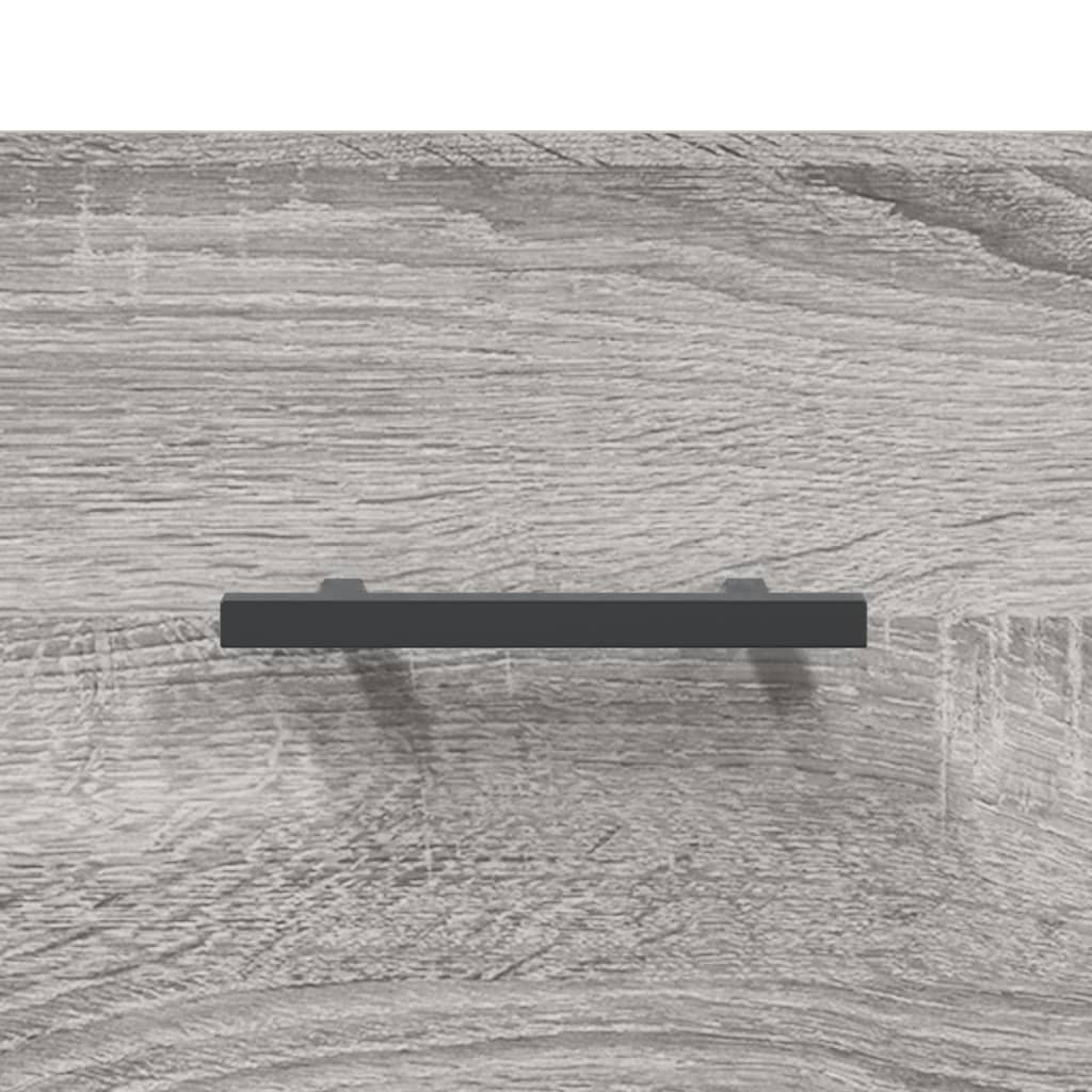 vidaXL Shoe Bench Grey Sonoma 102x35x55 cm Engineered Wood