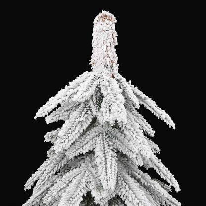 vidaXL Artificial Christmas Tree with Flocked Snow 150 cm