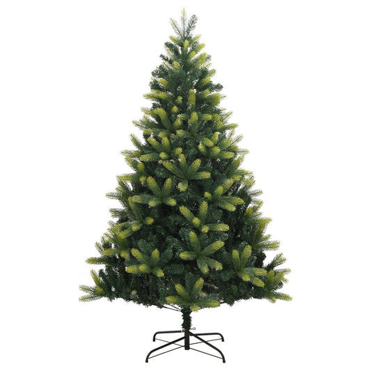 vidaXL Artificial Hinged Christmas Tree with Stand 120 cm