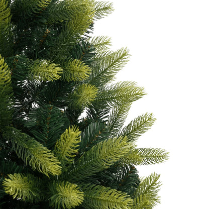 vidaXL Artificial Hinged Christmas Tree with Stand 240 cm