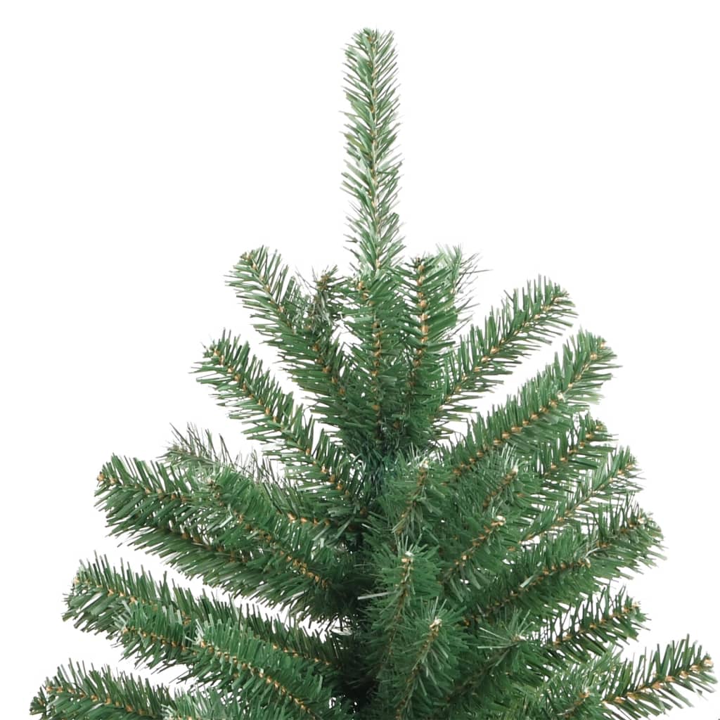 vidaXL Artificial Hinged Christmas Tree with Stand Green 120 cm