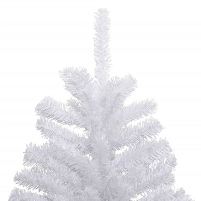 vidaXL Artificial Hinged Christmas Tree with Flocked Snow 120 cm