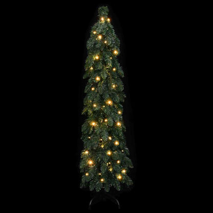 vidaXL Artificial Pre-lit Christmas Tree with 80 LEDs 150 cm