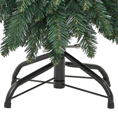 vidaXL Artificial Pre-lit Christmas Tree with 80 LEDs 150 cm