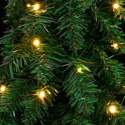 vidaXL Artificial Pre-lit Christmas Tree with 130 LEDs 210 cm