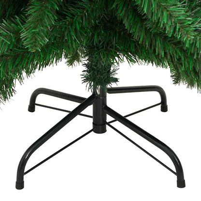 vidaXL Artificial Pre-lit Christmas Tree with 130 LEDs 210 cm