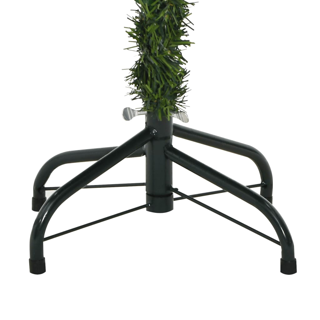 vidaXL Artificial Hinged Christmas Tree with Cones and Berries 150 cm