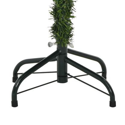 vidaXL Artificial Hinged Christmas Tree with Cones and Berries 150 cm