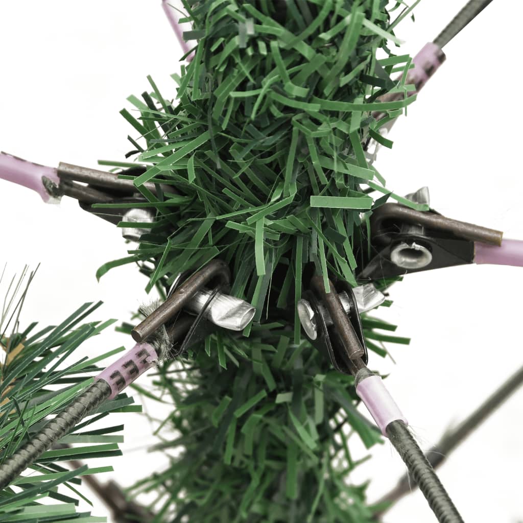vidaXL Artificial Hinged Christmas Tree with Cones and Berries 150 cm