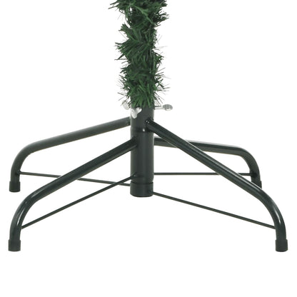 vidaXL Artificial Hinged Christmas Tree with Cones and Berries 180 cm