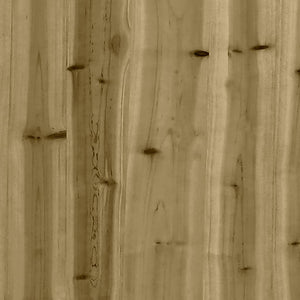 vidaXL Garden Bench Gabion Design 83x31.5x42 cm Impregnated Wood Pine