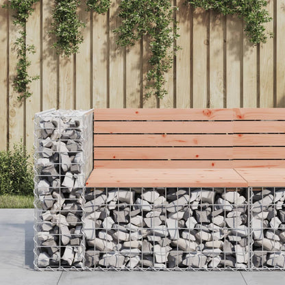 vidaXL Garden Bench | Natural wood tone and silver