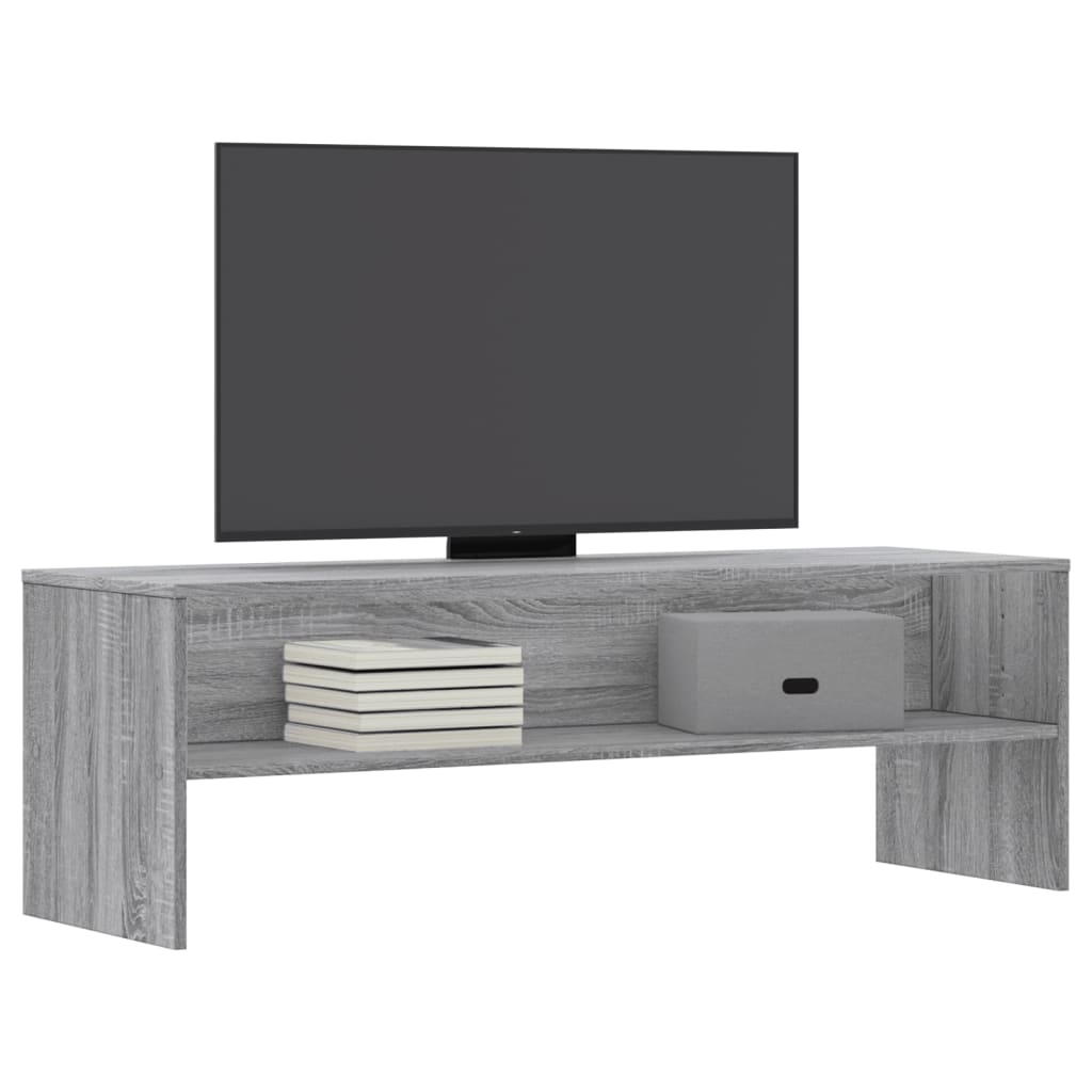 vidaXL TV Cabinet Grey Sonoma 120x40x40 cm Engineered Wood