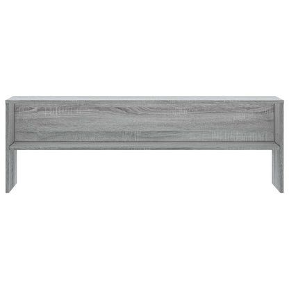 vidaXL TV Cabinet Grey Sonoma 120x40x40 cm Engineered Wood