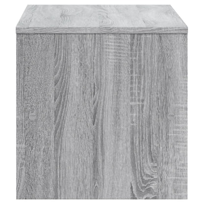 vidaXL TV Cabinet Grey Sonoma 120x40x40 cm Engineered Wood