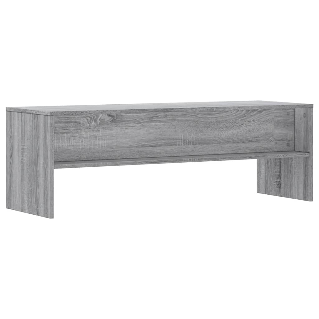 vidaXL TV Cabinet Grey Sonoma 120x40x40 cm Engineered Wood