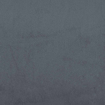 vidaXL Daybed with Mattress Dark Grey 90x190 cm Velvet
