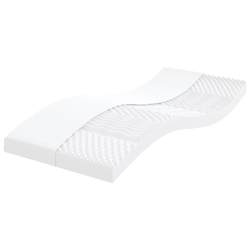 vidaXL Daybed with Trundle and Mattresses Light Grey 90x190 cm Velvet