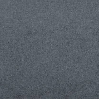 vidaXL Daybed with Mattress Dark Grey 90x190 cm Velvet