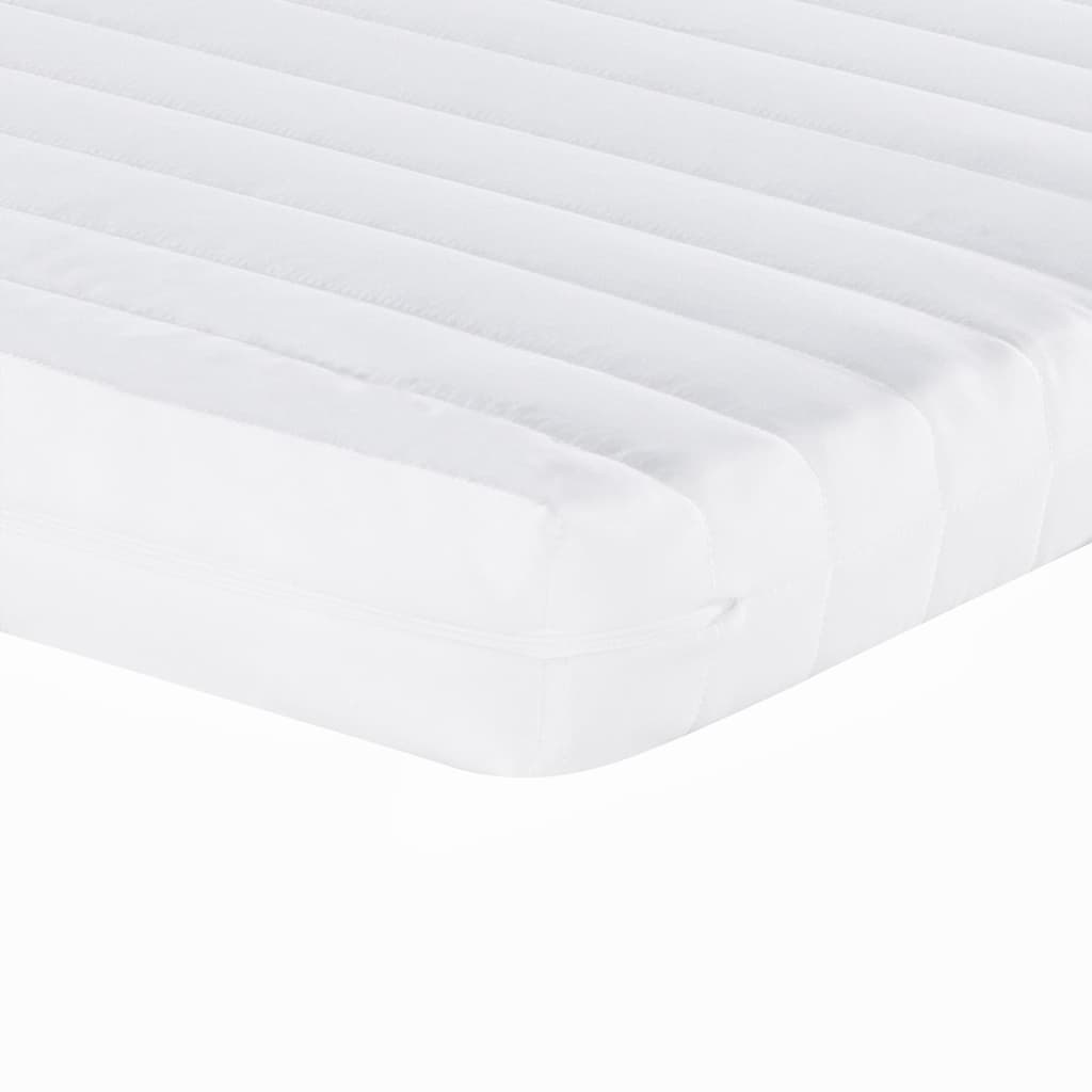 vidaXL Daybed with Trundle and Drawers Light Grey 90x190 cm Fabric