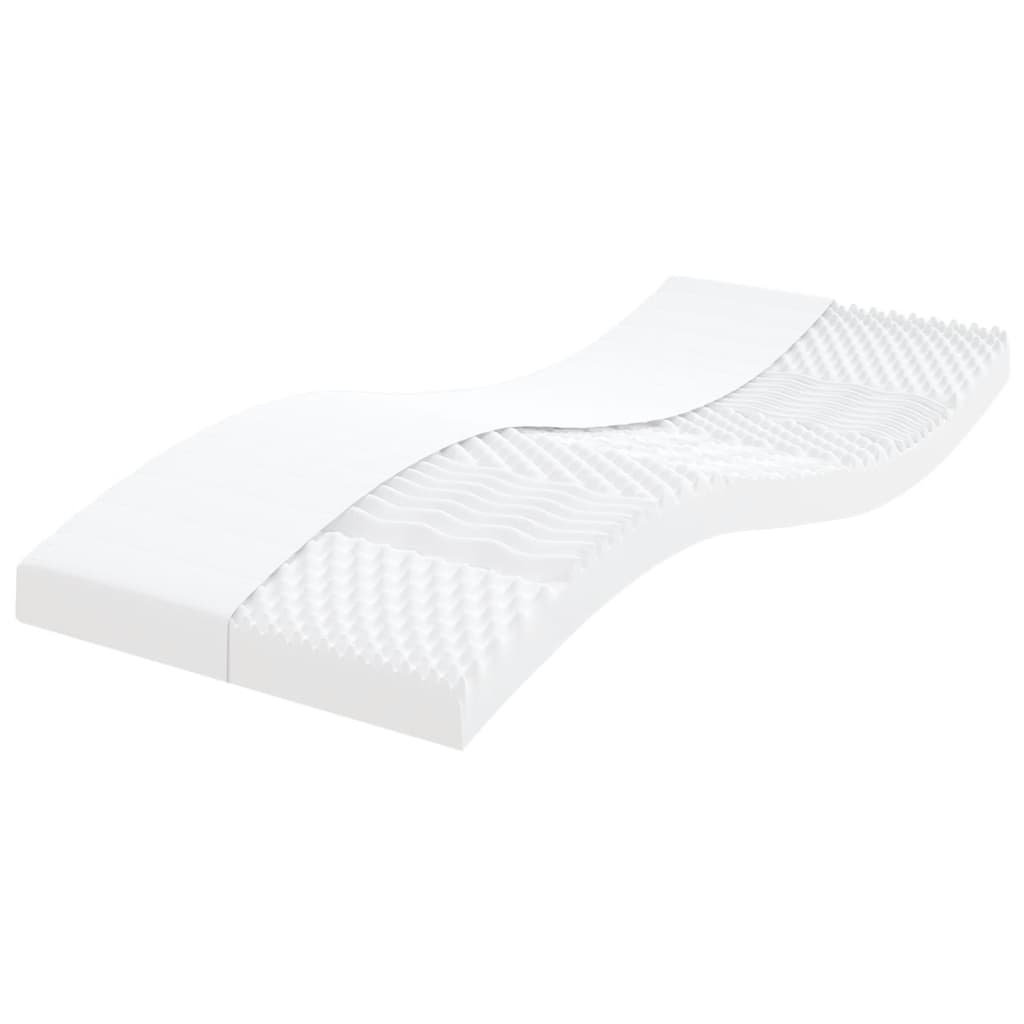 vidaXL Daybed with Trundle and Mattresses Light Grey 90x190 cm Velvet