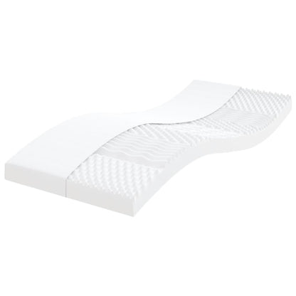 vidaXL Daybed with Trundle and Mattresses Light Grey 90x190 cm Velvet