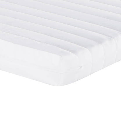 vidaXL Daybed with Trundle and Mattresses Light Grey 90x190 cm Velvet