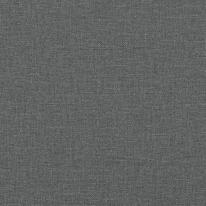 vidaXL Daybed with Mattress Dark Grey 90x190 cm Fabric