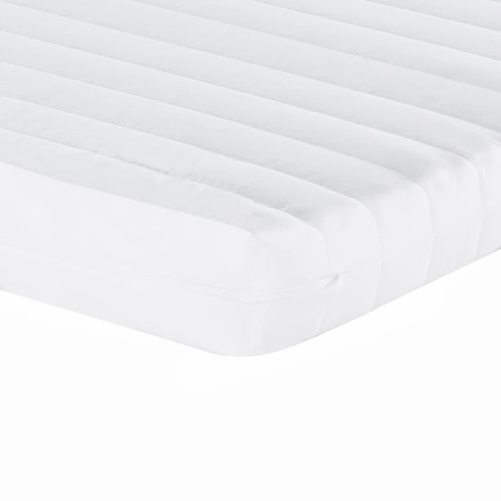 vidaXL Daybed with Trundle and Mattresses Dark Grey 90x190 cm Fabric