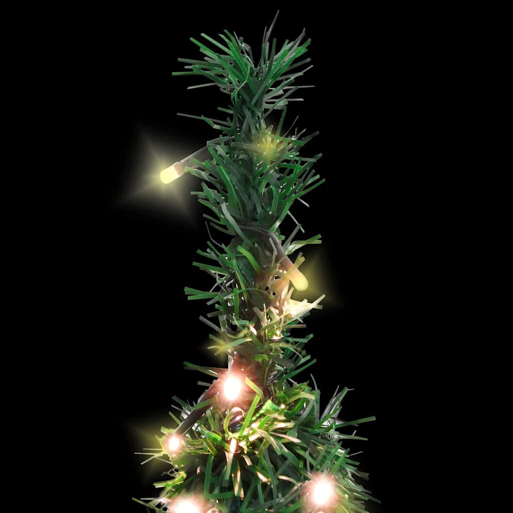 vidaXL Artificial Christmas Tree | Green | PVC and metal | 120 cm | Collapsible