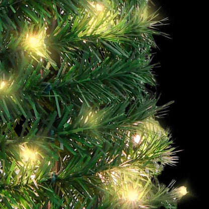 vidaXL Artificial Christmas Tree | Green | PVC and metal | 120 cm | Collapsible