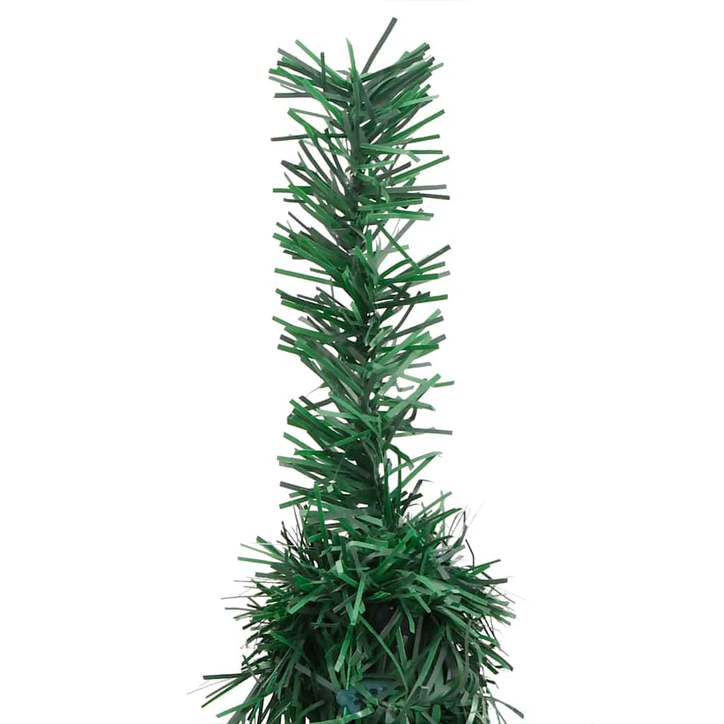 vidaXL Artificial Christmas Tree | Green | PVC and metal | 120 cm | Collapsible