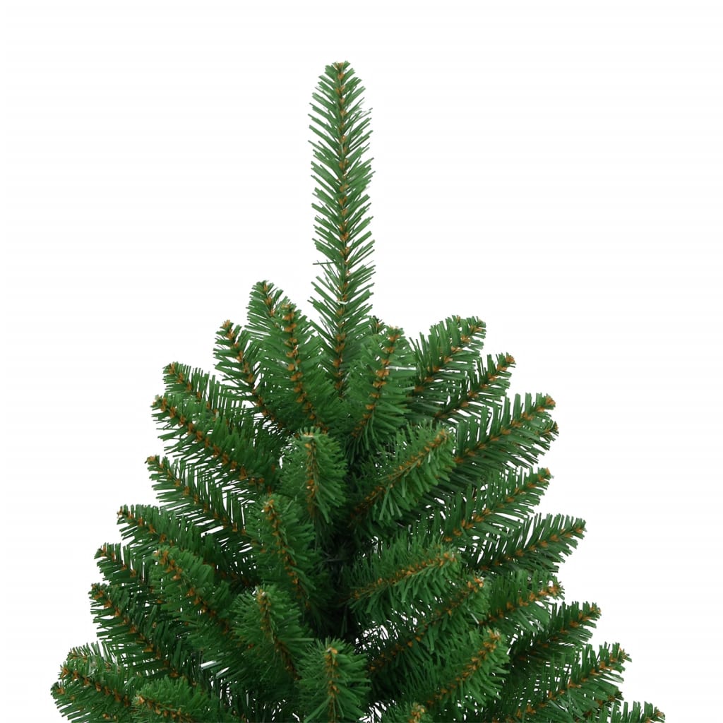 vidaXL Artificial Hinged Christmas Tree with Stand Green 120 cm