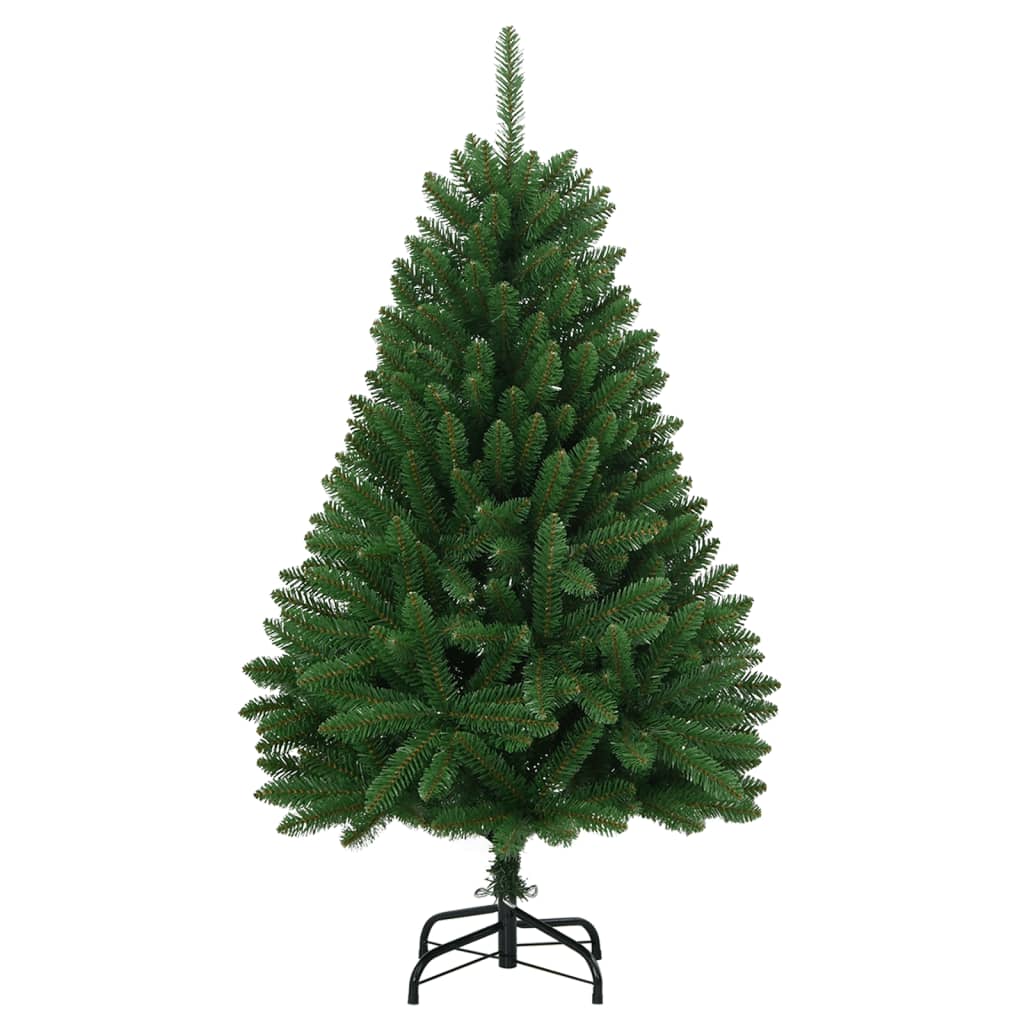 vidaXL Artificial Hinged Christmas Tree with Stand Green 150 cm