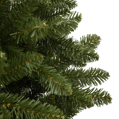 vidaXL Artificial Hinged Christmas Tree with Stand Green 270 cm