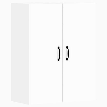 vidaXL Wall Mounted Cabinets 2 pcs White Engineered Wood