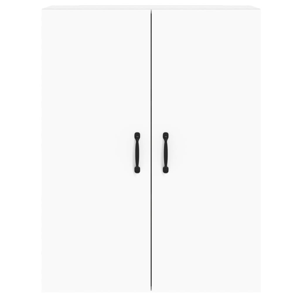 vidaXL Wall Mounted Cabinets 2 pcs White Engineered Wood