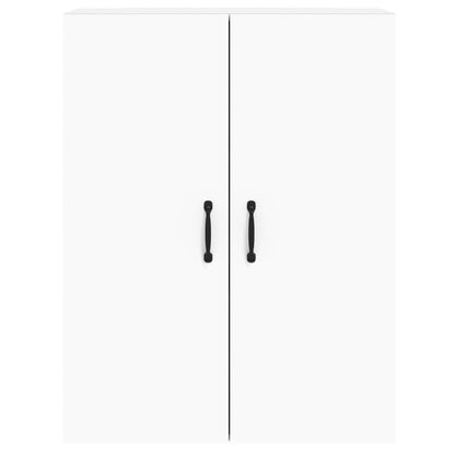 vidaXL Wall Mounted Cabinets 2 pcs White Engineered Wood