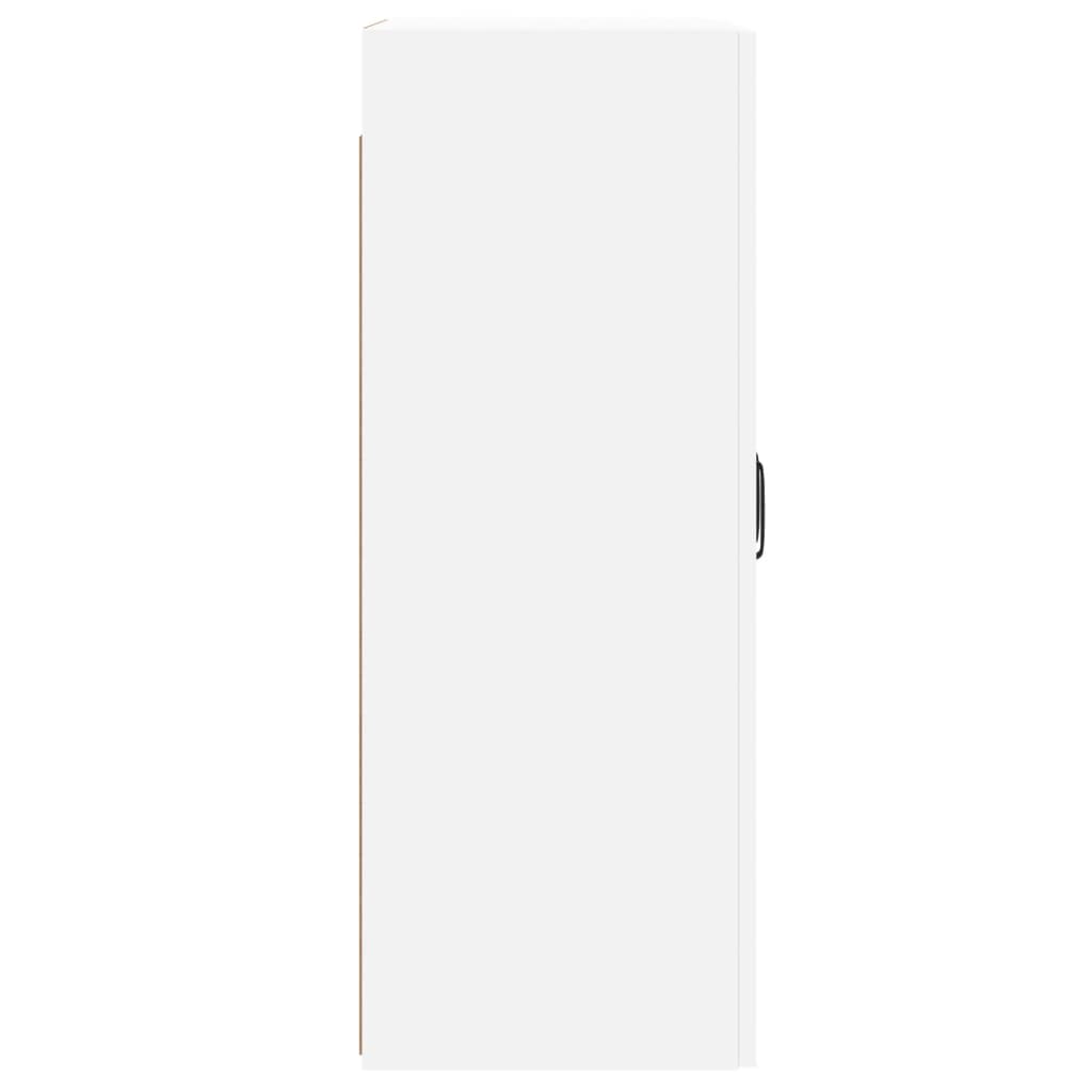 vidaXL Wall Mounted Cabinets 2 pcs White Engineered Wood