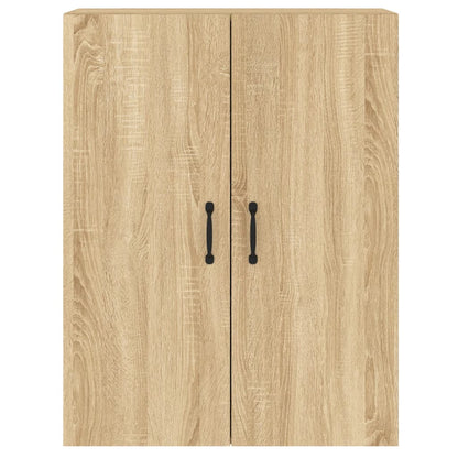 vidaXL Wall Mounted Cabinets 2 pcs Sonoma Oak Engineered Wood