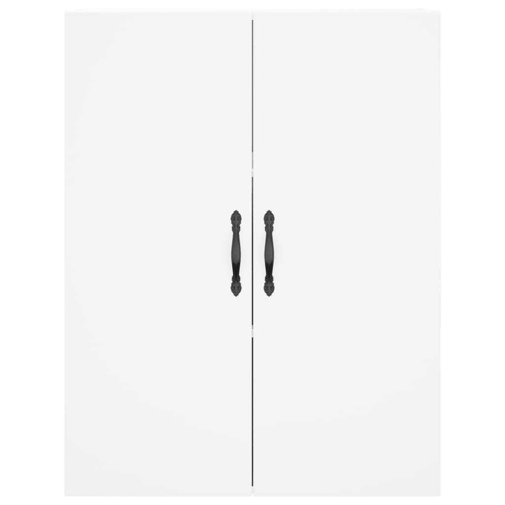 vidaXL Wall Mounted Cabinets 2 pcs White Engineered Wood