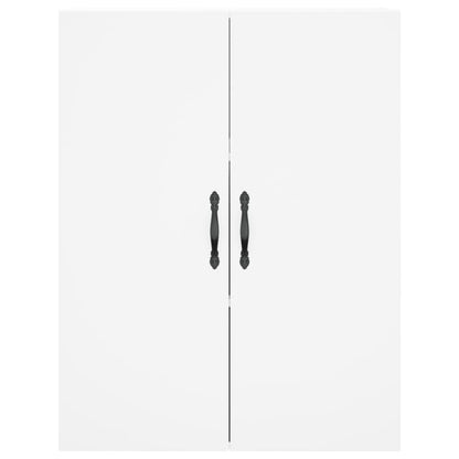 vidaXL Wall Mounted Cabinets 2 pcs White Engineered Wood
