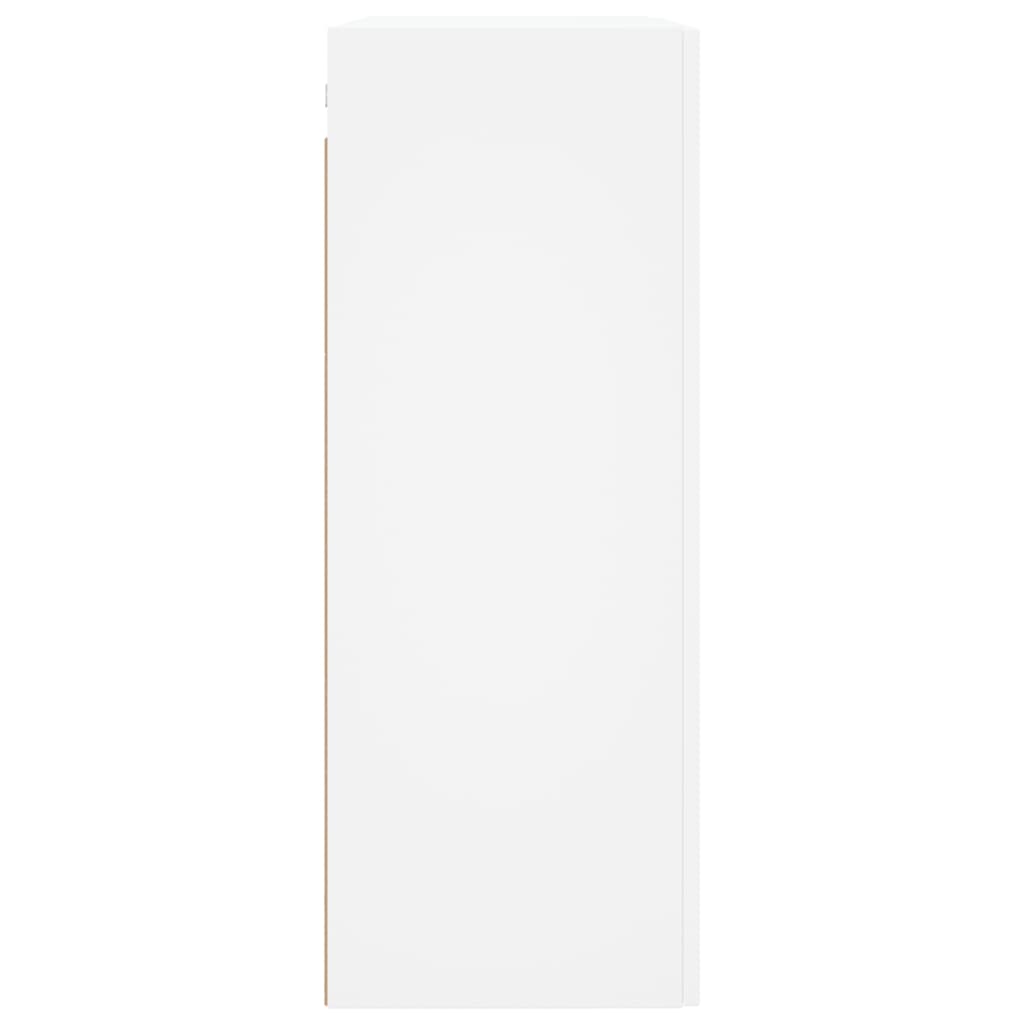 vidaXL Wall Mounted Cabinets 2 pcs White Engineered Wood