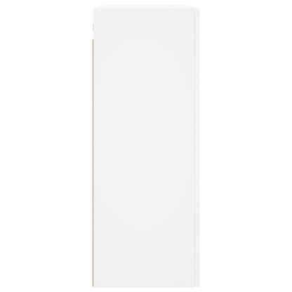 vidaXL Wall Mounted Cabinets 2 pcs White Engineered Wood