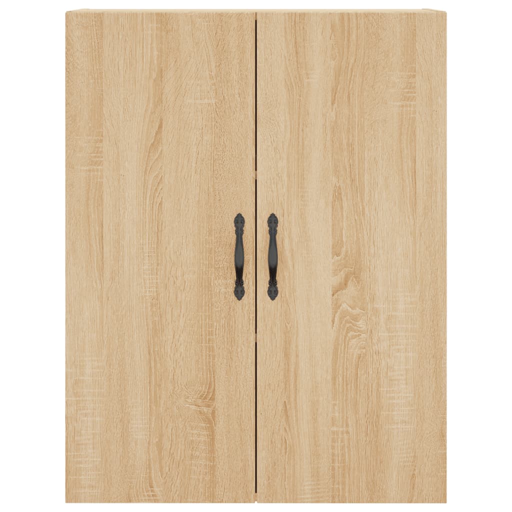 vidaXL Wall Mounted Cabinets 2 pcs Sonoma Oak Engineered Wood